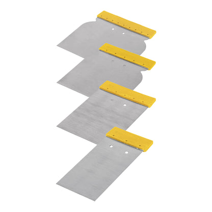 CUÑ-4P Juego de 4 cuñas, mango plástico, Pretul
