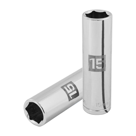 D-1215-ML Copa de 6 puntas, mando 1/2" de 15mm