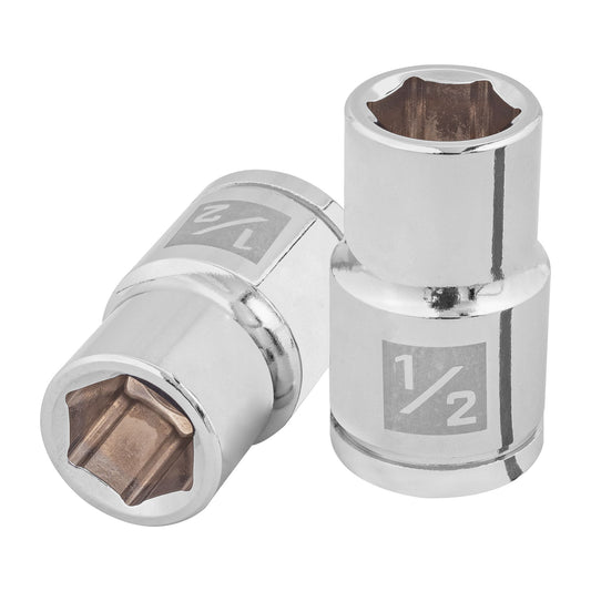 D-1216-H Copa de 6 puntas, mando 1/2" de 1/2"