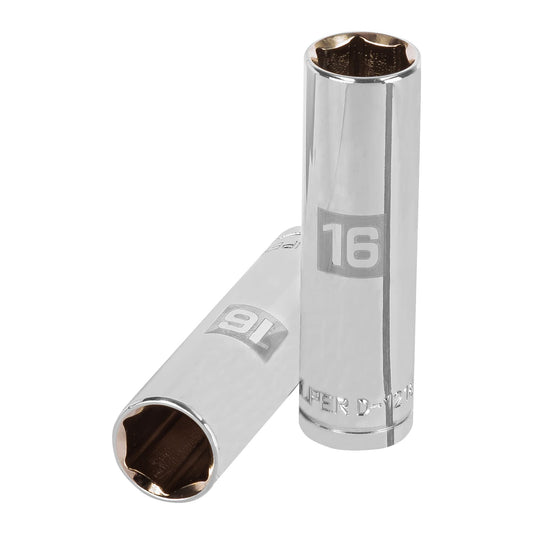 D-1216-ML Copa de 6 puntas, mando 1/2" de 16mm