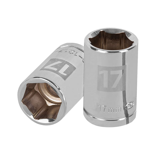 D-1217-M Copa de 6 puntas, mando 1/2" de 17mm