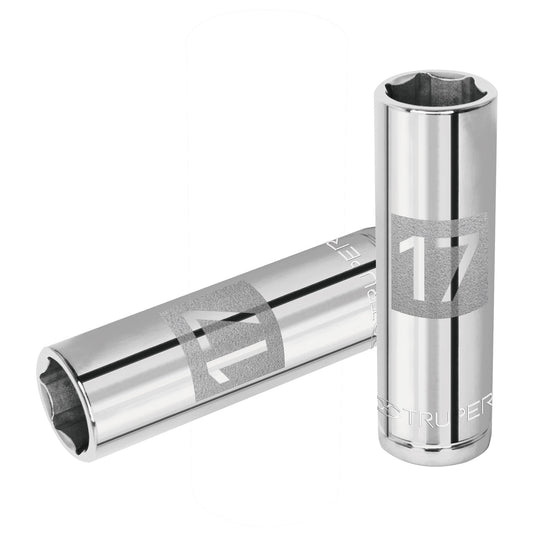 D-1217-ML Copa de 6 puntas, mando 1/2" de 17mm