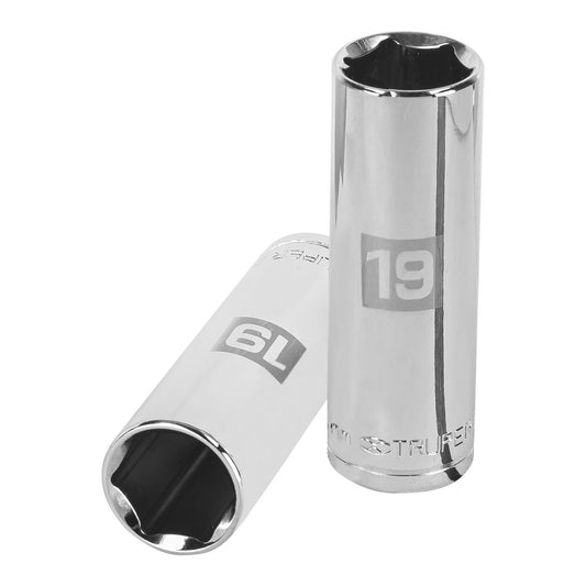 D-1219-ML Copa de 6 puntas, mando 1/2" de 19mm