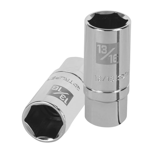 D-1226-HPAL Copa de 6 puntas largas de 13/16" para bujías, mando 1/2"