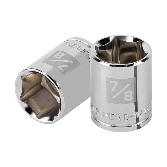 D-1228-H Copa de 6 puntas, mando 1/2" de 7/8"