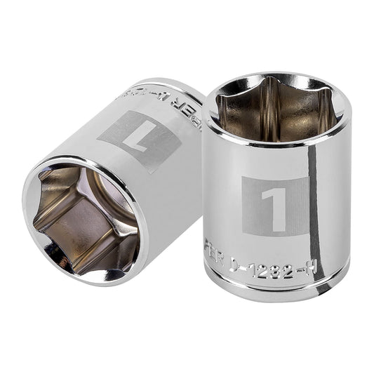 D-1232-H Copa de 6 puntas, mando 1/2" de 1"