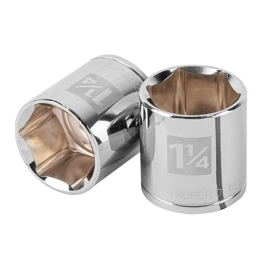 D-1240-H Copa de 6 puntas, mando 1/2" de 1-1/4"
