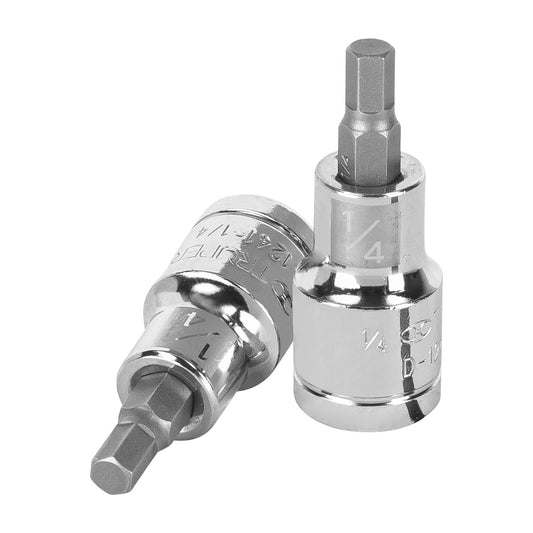 D-1241-1/4 Copas de punta bristol, mando 1/2" de 1/4"