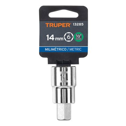 D-1241-14M Copas de punta bristol, mando 1/2" de 14mm