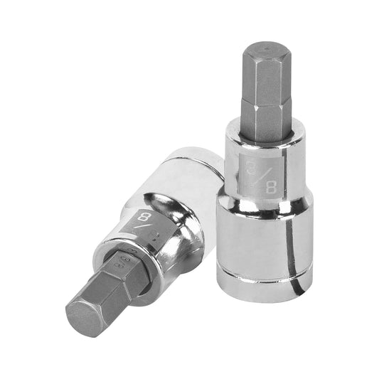 D-1241-3/8 Copas de punta bristol, mando 1/2" de 3/8"