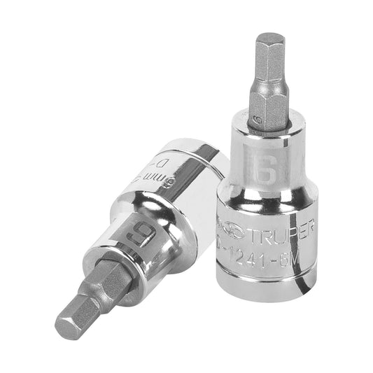 D-1241-6M Copas de punta bristol, mando 1/2" de 6mm
