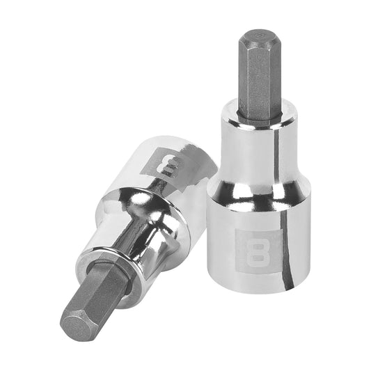 D-1241-8M Copas de punta bristol, mando 1/2" de 8mm