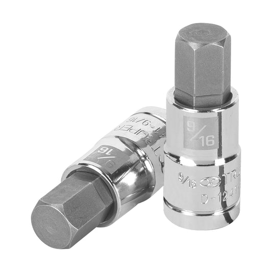 D-1241-9/16 Copas de punta bristol, mando 1/2" de 9/16"