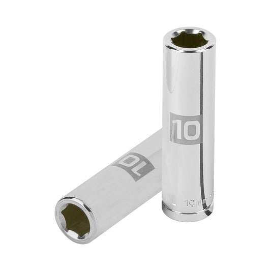 D-3810-HM-L Copa de 6 puntas, largo, mando 3/8" de 10mm