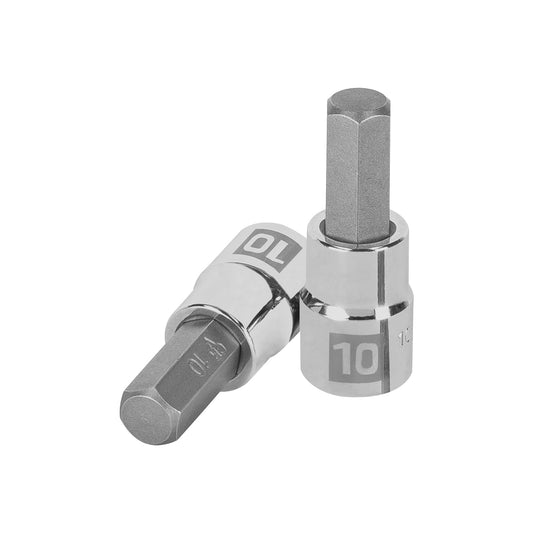 D-4990-10M Copas de punta bristol, mando 3/8" de 10mm