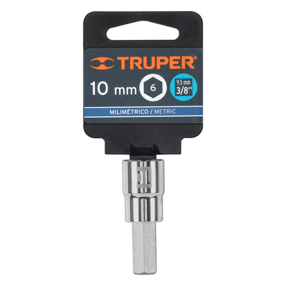 D-4990-10M Copas de punta bristol, mando 3/8" de 10mm