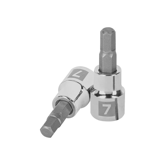 D-4990-7M Copas de punta bristol, mando 3/8" de 7mm
