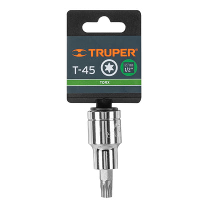 D-543945-W Copa punta torx, mando 1/2", T-45