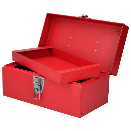D1 Caja metálica roja 11" X 6" X 5"