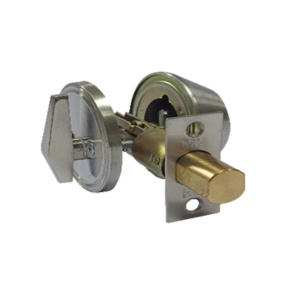 D101 Cerrojo tubular de acero inox llave-mariposa entrada, pasador de bronce