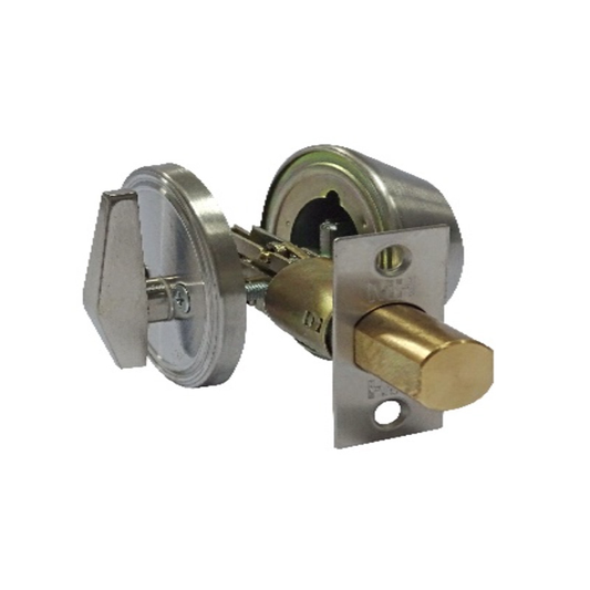 D101 Cerrojo tubular de acero inox llave-mariposa entrada, pasador de bronce