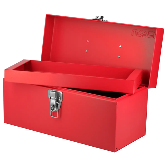 D2 Caja metálica roja 14" X 6" X 6"