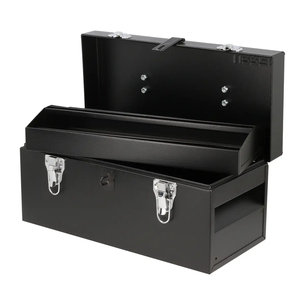D3C20 Caja metálica negra 16" X 7" X 7"