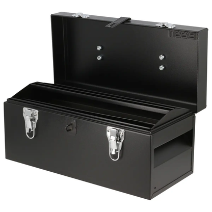 D3C20 Caja metálica negra 16" X 7" X 7"