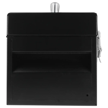 D3C20 Caja metálica negra 16" X 7" X 7"