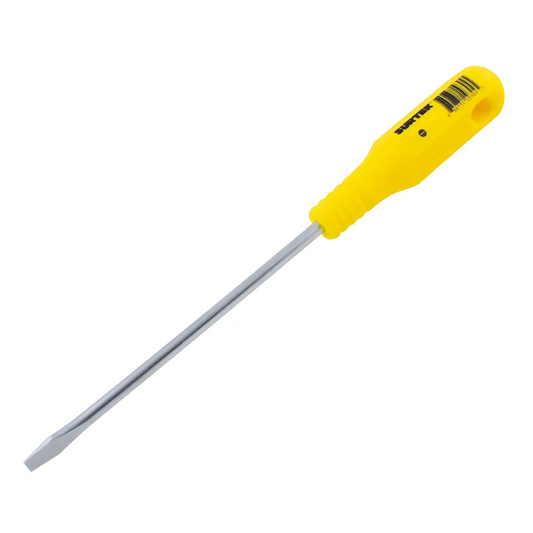 D405 Destornillador amarillo plano redondo 5/16" X 8"
