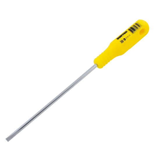D434 Destornillador amarillo gabinete 3/16" X 6"