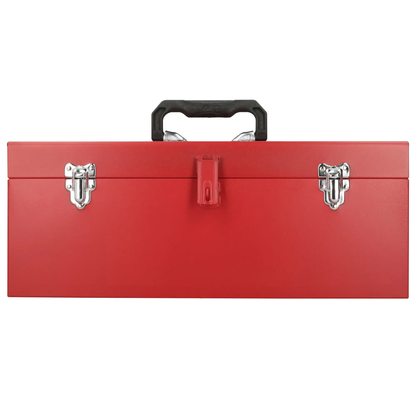 D5 Caja portaherramientas metálica roja 20" X 7" X 7"