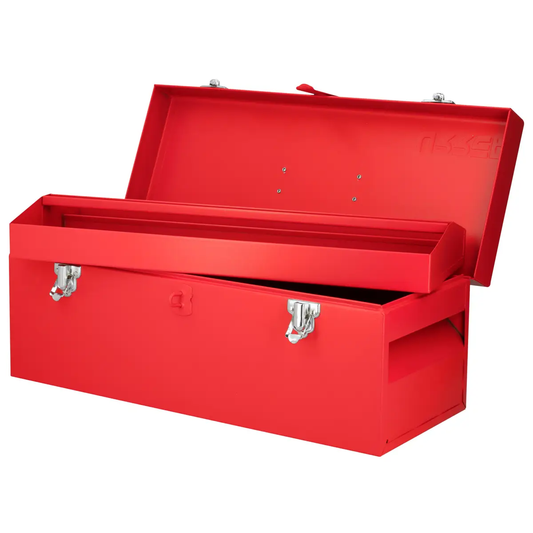 D5 Caja portaherramientas metálica roja 20" X 7" X 7"
