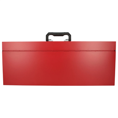 D7 Caja metálica roja 24" X 9" X 9"