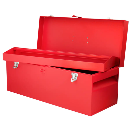 D7 Caja metálica roja 24" X 9" X 9"