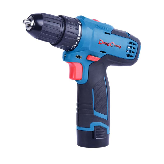 DCJZ1202 Taltadro inalámbrico 10.8V 2 baterías 2 amperios, Type E