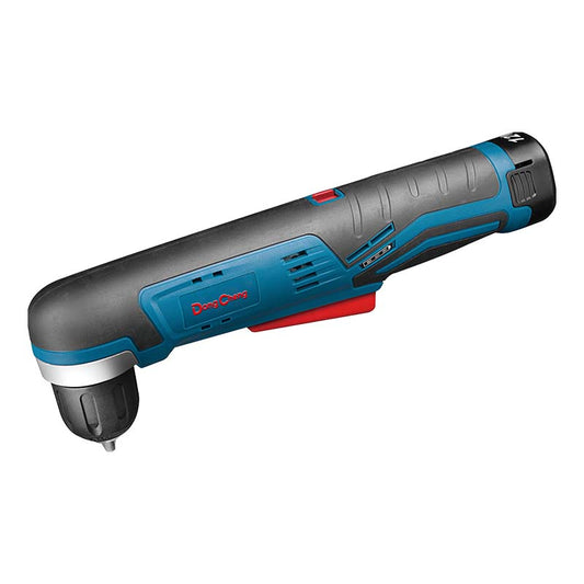 DCJZ14-10 Taladro angular inalámbrico 12V 3/8" 2 baterías de 2A, type EK