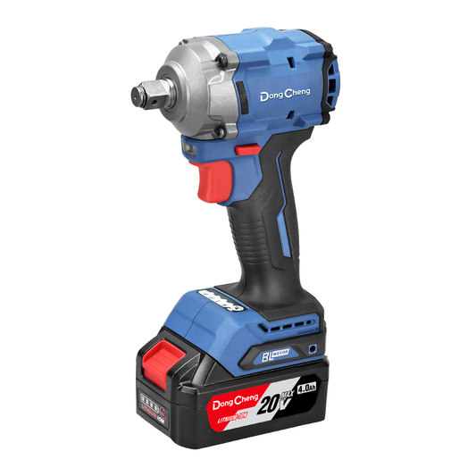 DCPB358EM Llave de impacto inalámbrica brushless 20V 1/2" 358 Nm con dos baterías 4A, type EM