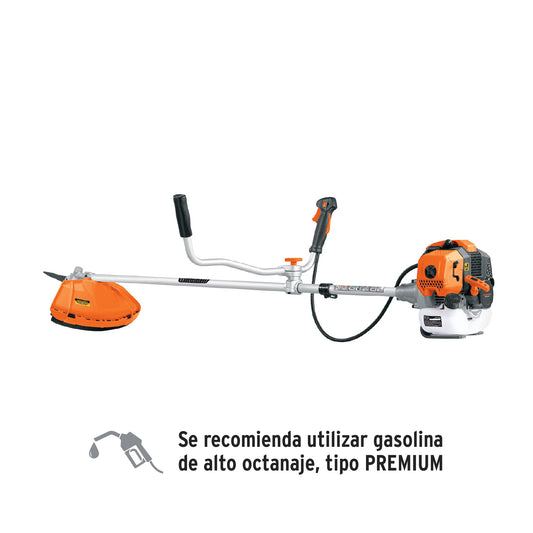 DES-520 Desmalezadora a gasolina 52 cc mango 'bici', 18' corte