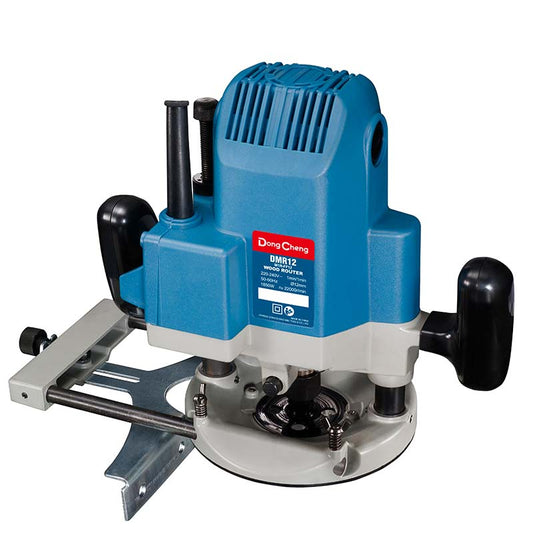 DMR12 Ruteadora 1600W collet 3/8" y 1/4"