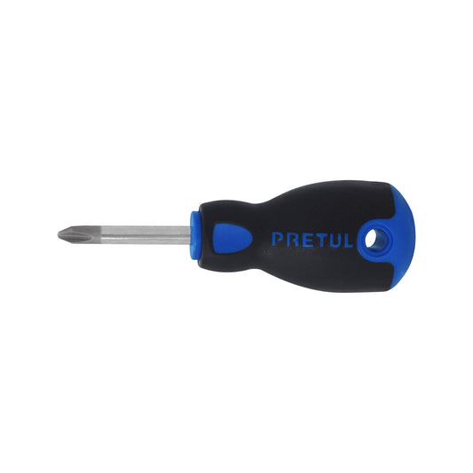 DP-1/4X1-1/2BP Destornillador phillips, 1/4" x 1-1/2", mango bicolor, Pretul