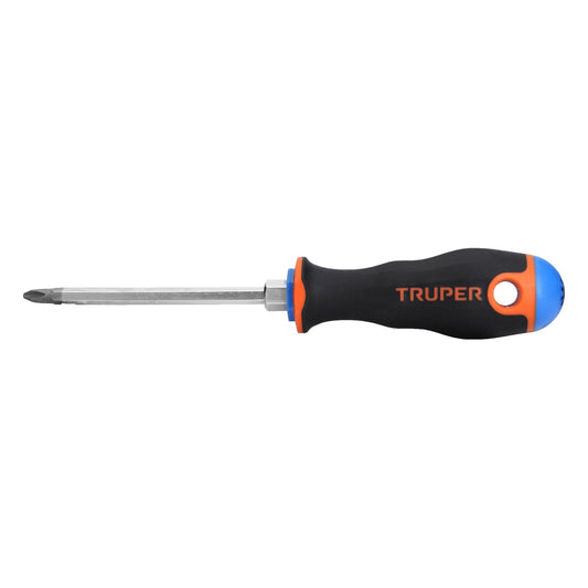 DP-1/4X4B Destornillador punta phillips 1/4" x 4" mango Comfort Grip