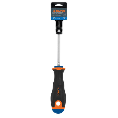 DP-1/4X4B Destornillador punta phillips 1/4" x 4" mango Comfort Grip