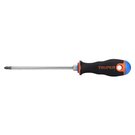 DP-1/4X6B Destornillador punta phillips 1/4" x 6" mango Comfort Grip