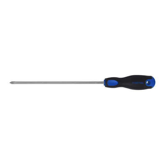 DP-1/4X8BP Destornillador punta phillips 1/4" x 8", mgo Comfort Grip, Pretul