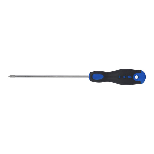 DP-3/16X6BP Destornillador punta phillips, 3/16" x 6", mgo Comfort Grip, Pretul