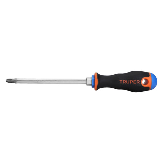 DP-5/16X6B Destornillador punta phillips, 5/16" x 6" mango Comfort Grip
