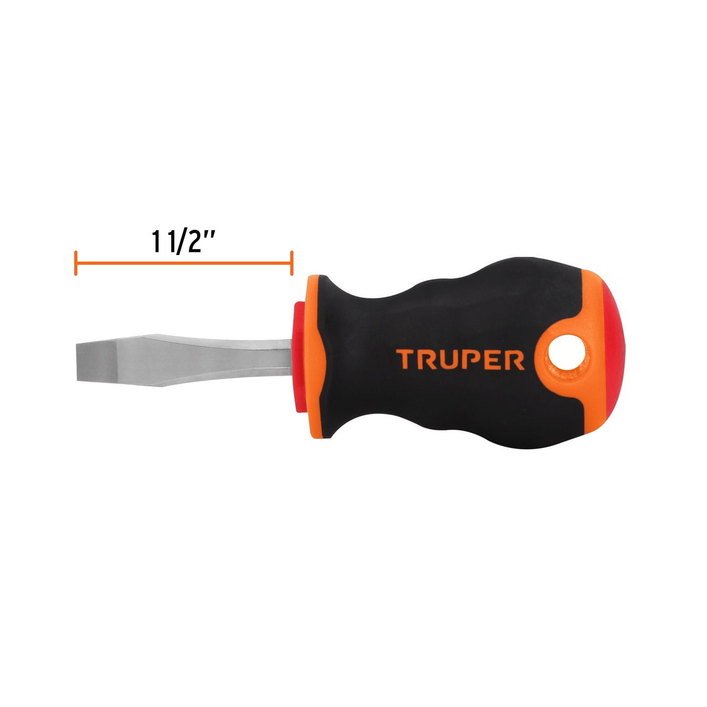 DR-1/4X1-1/2B Destornillador punta pala 1/4" x 1-1/2" mango Comfort Grip