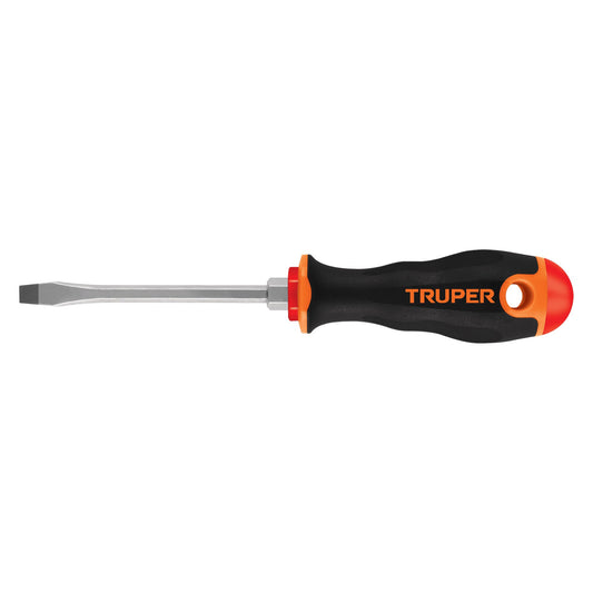 DR-1/4X4B Destornillador punta pala 1/4" x 4" mango Comfort Grip