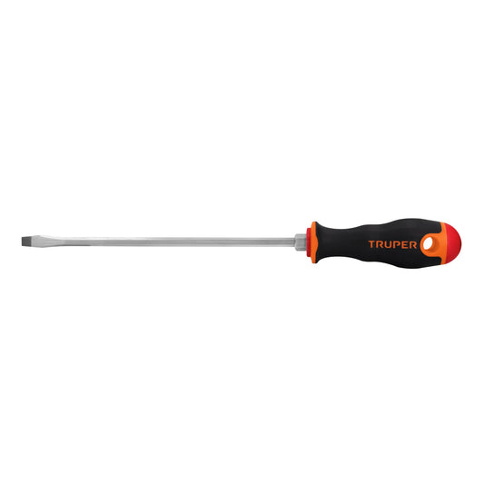 DR-1/4X8B Desarmador plano 1/4 x 8', mango Comfort Grip